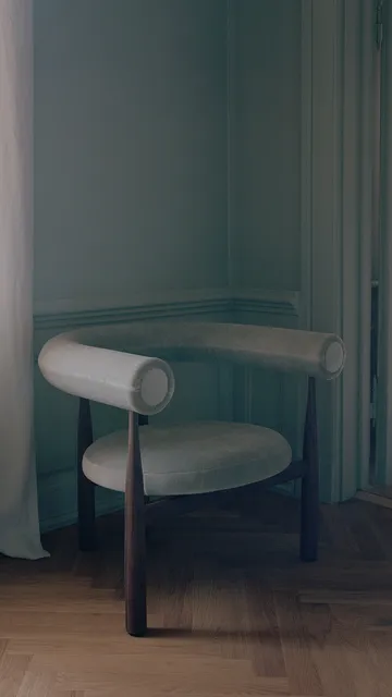 Bukowski Lounge Chair - Walnut, Rest 23 - New Works