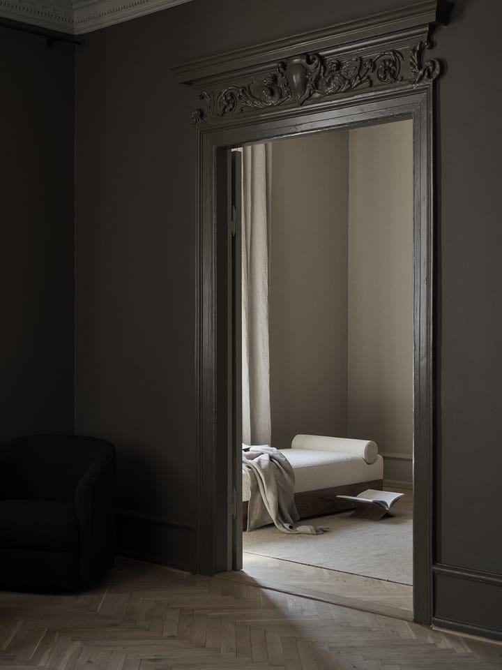 Dagbädd Mass 200x75x51 cm, Karakorum ivory 001-walnut New Works