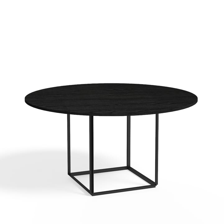 Florence matbord runt - Black ash-ø145 cm-svart stativ - New Works