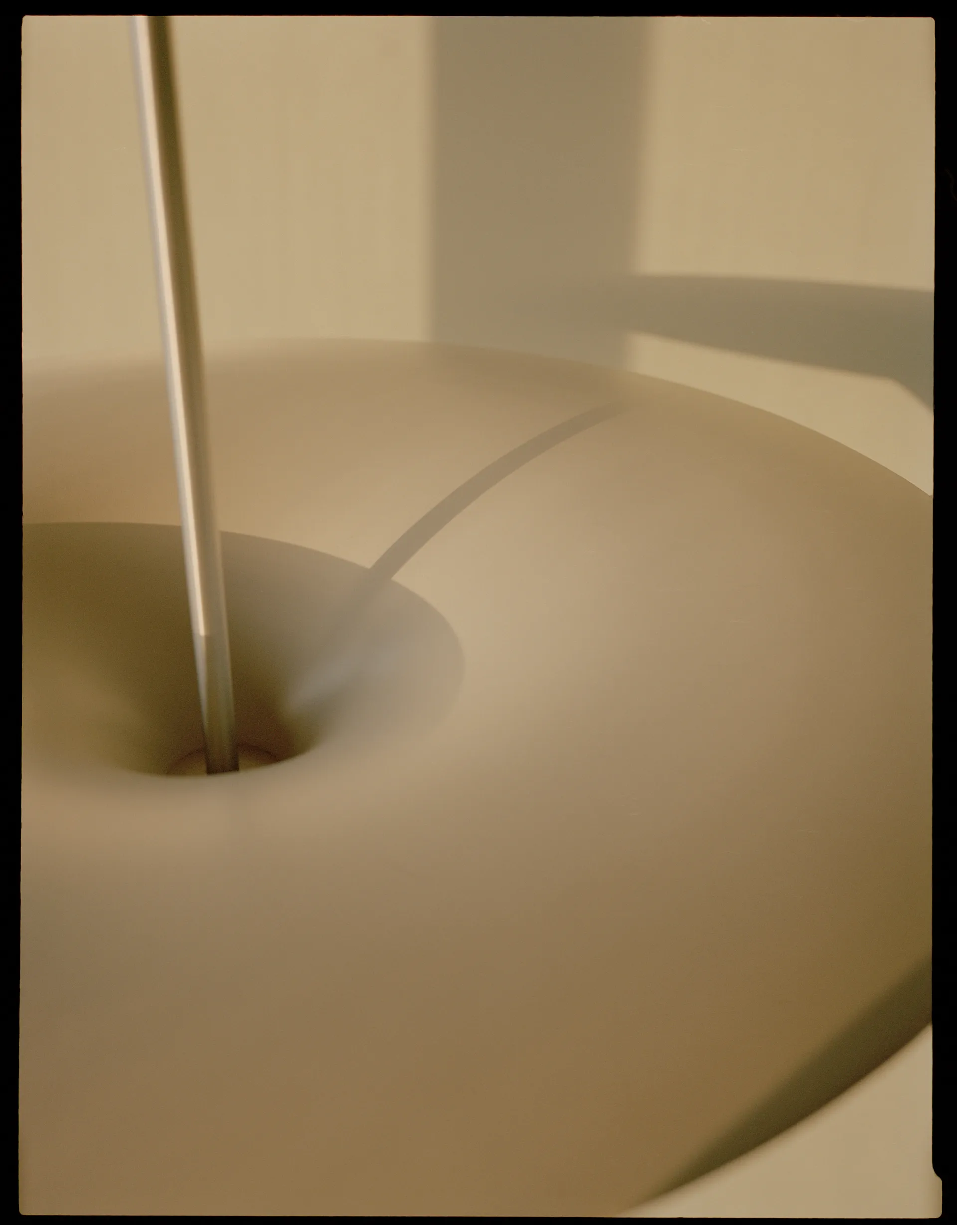 Kantarell pendel Ø60 cm, Nickel Plated New Works