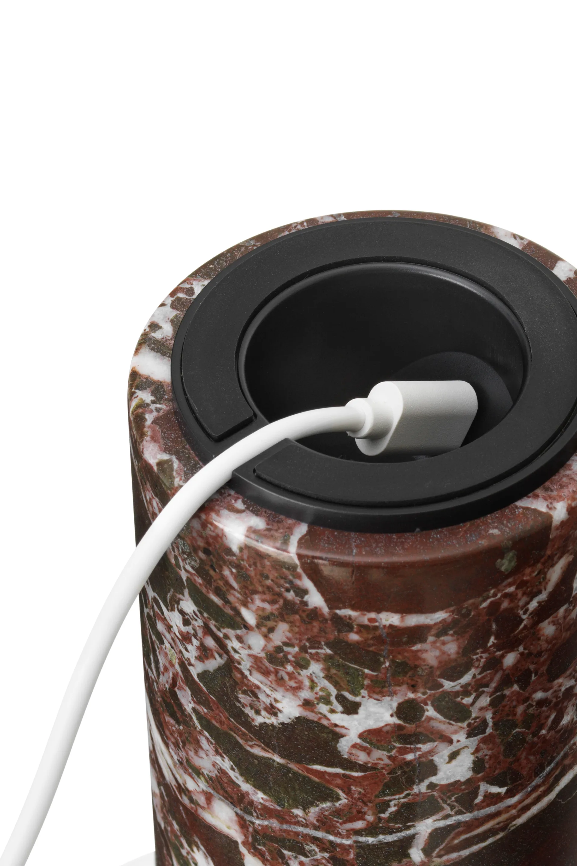 Kizu portable bordslampa, Rosso Levanto New Works