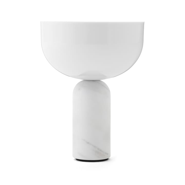 Kizu portable bordslampa - White marble - New Works
