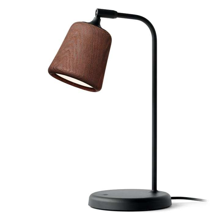 Material bordslampa - Smoked oak - New Works