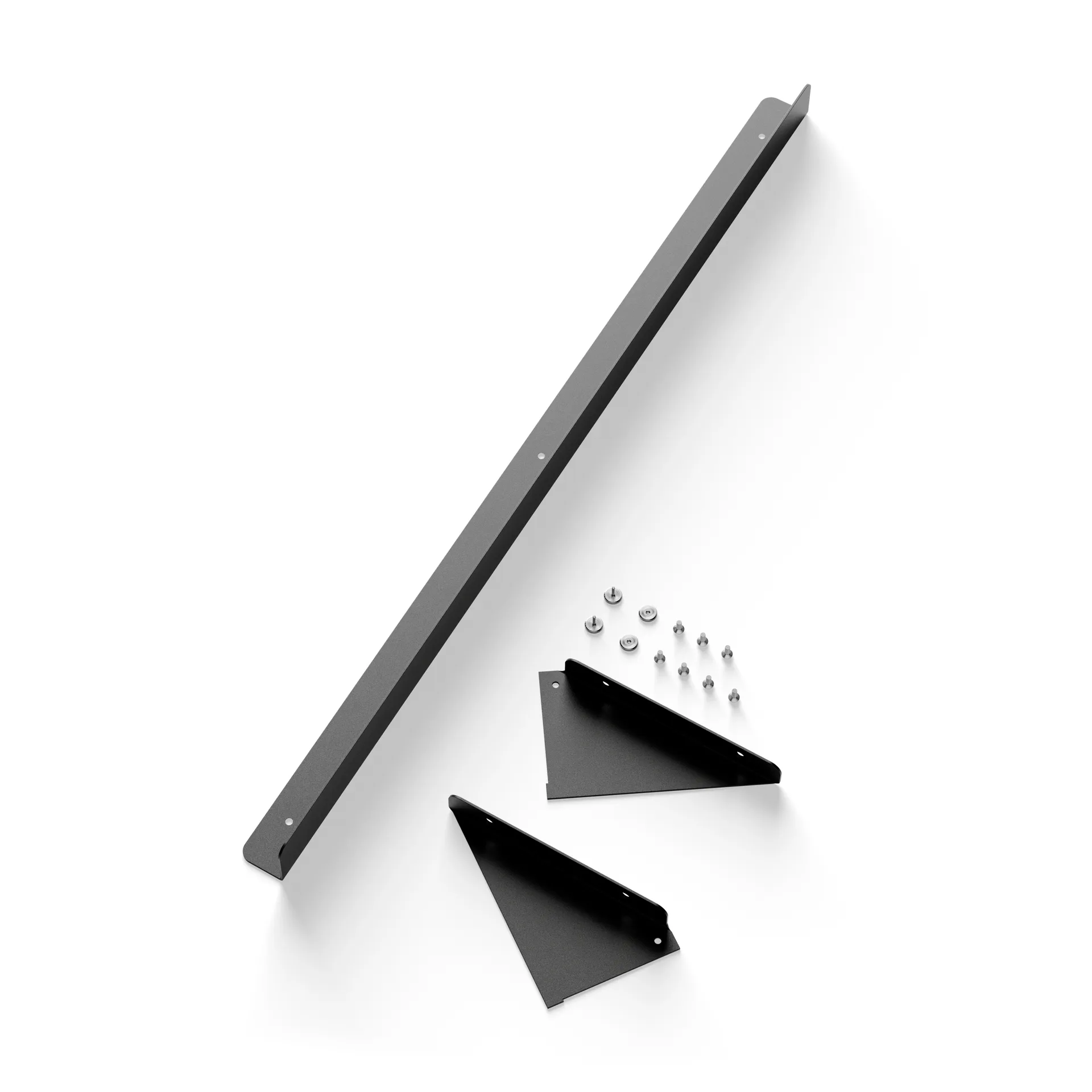 New Works konsol tidskriftshylla 3 delar, Svart New Works