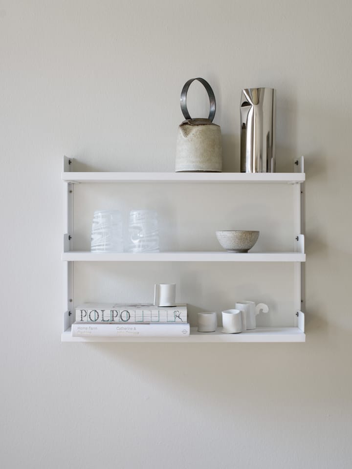 New Works Tea Shelf vägghängd hylla 46x62,5 cm, Vit New Works