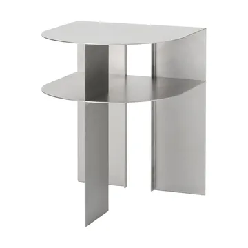Rand sidobord - Stainless Steel - New Works