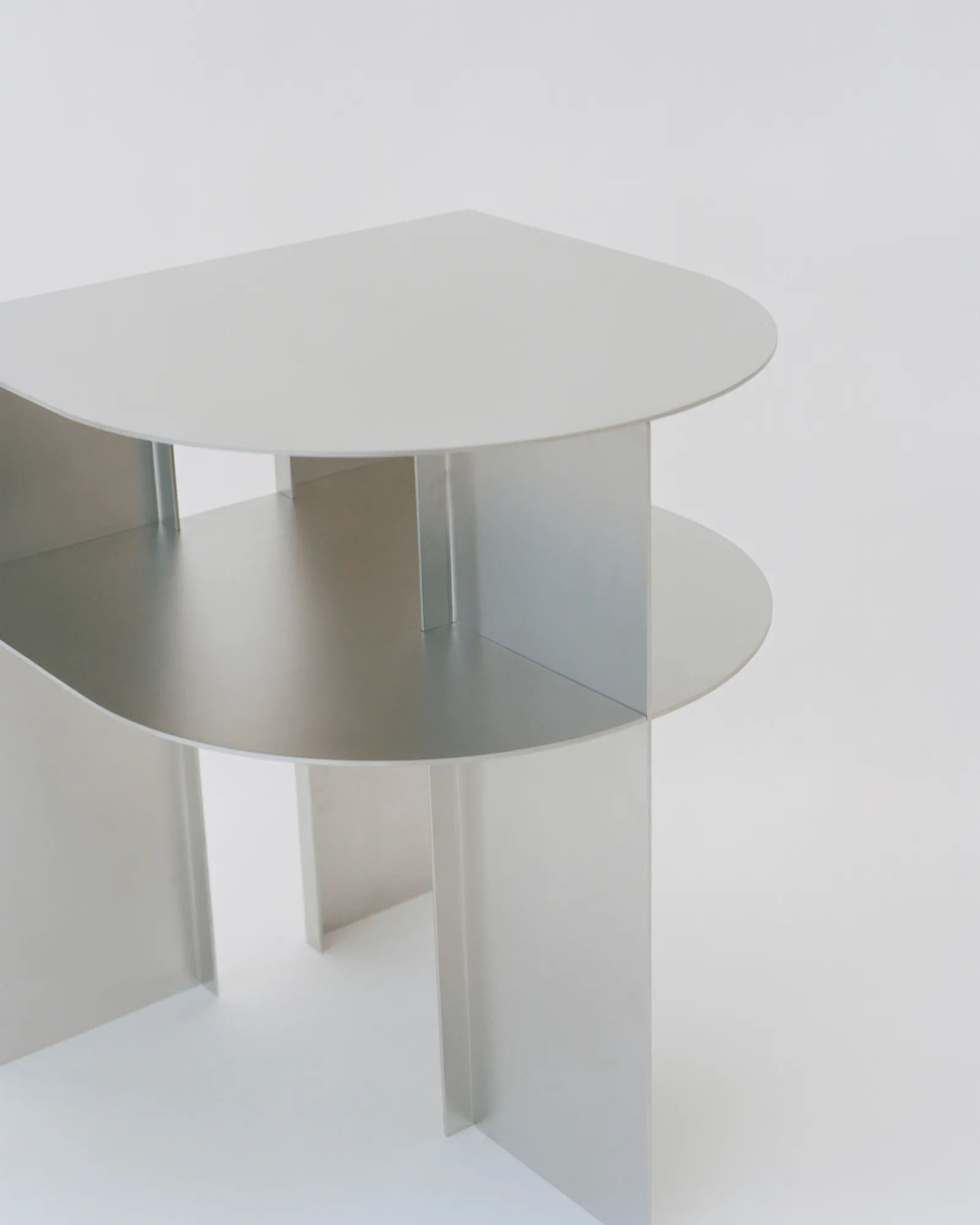 Rand sidobord, Stainless Steel New Works
