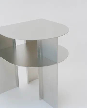 Rand sidobord - Stainless Steel - New Works