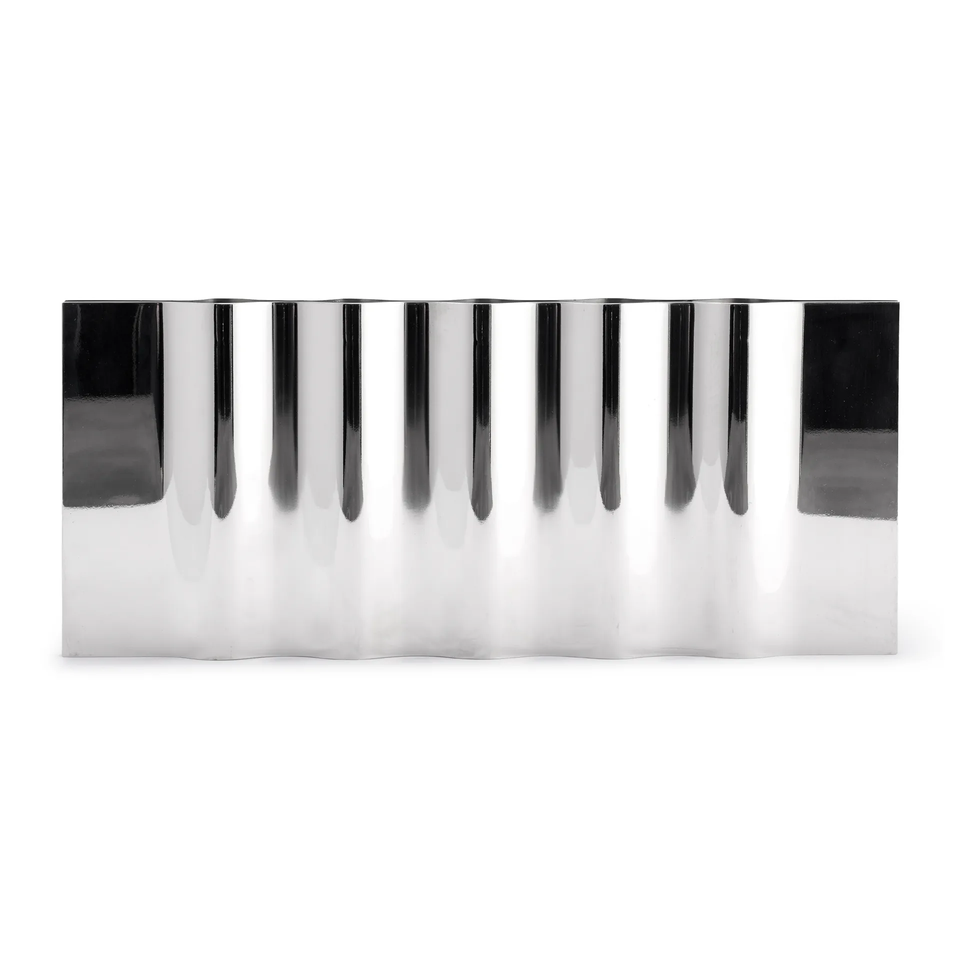 Ripply ljusstake, Rostfritt stål New Works