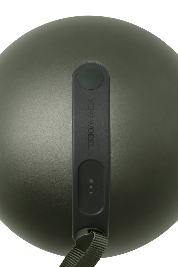 Sphere portable lampa - Deep green - New Works