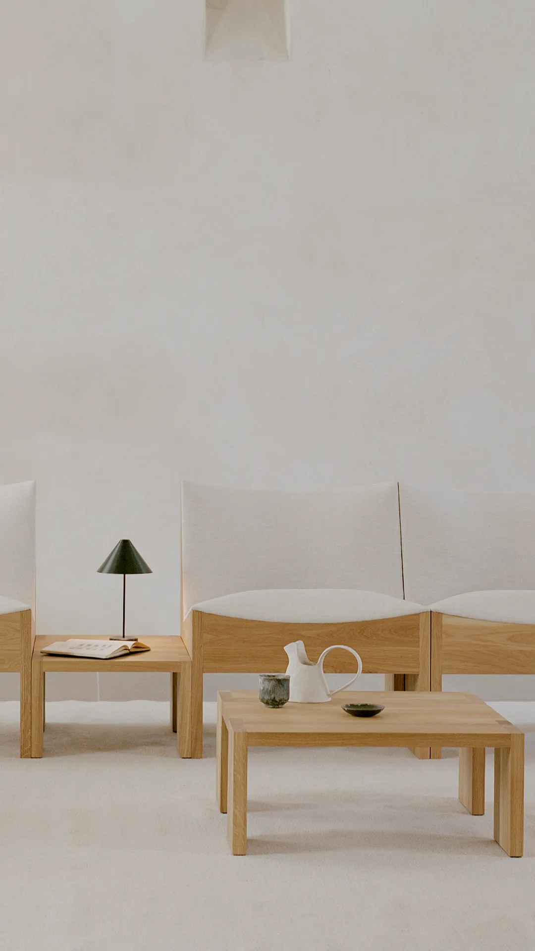 Tennon soffbord, Oak, 61x61 cm New Works