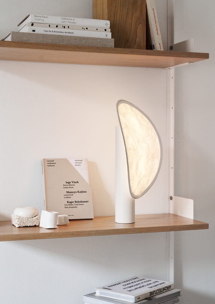 Tense portable bordslampa 43 cm - Vit - New Works