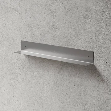 Nichba badrumshylla - Brushed stainless steel, 80 cm - Nichba