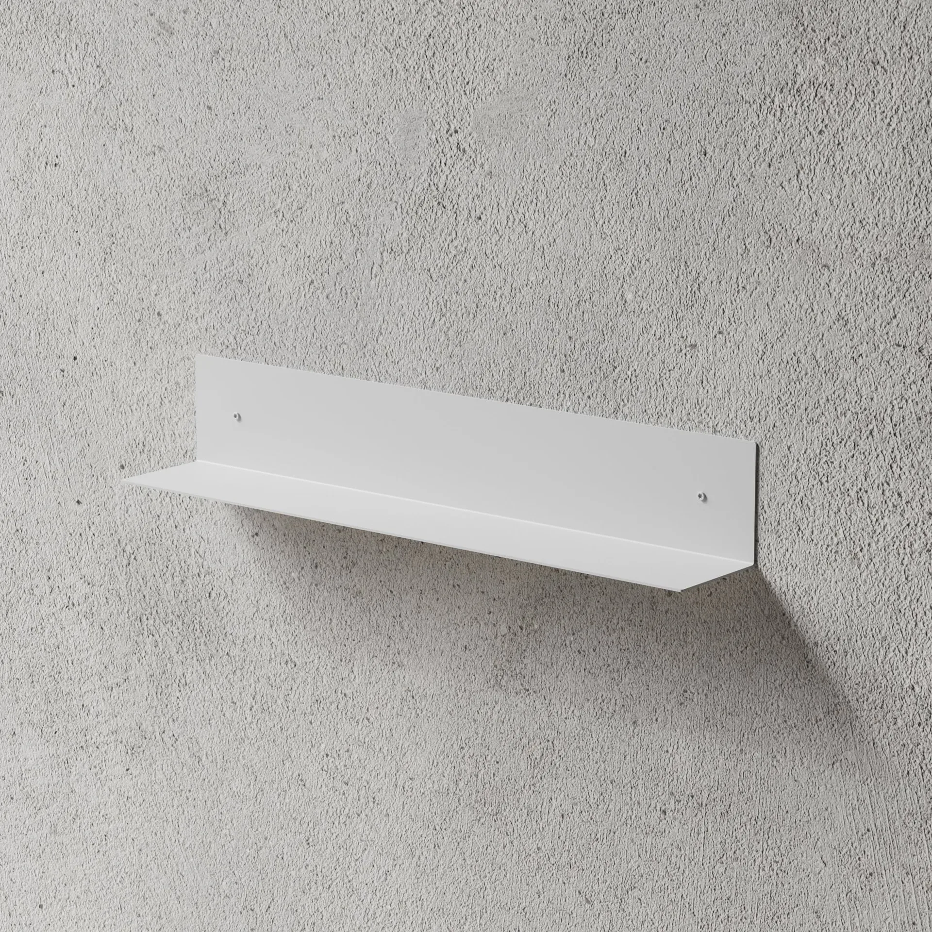 Nichba badrumshylla, White, 60 cm Nichba