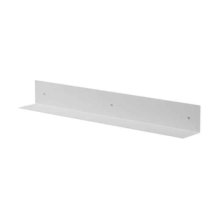Nichba badrumshylla - White, 80 cm - Nichba