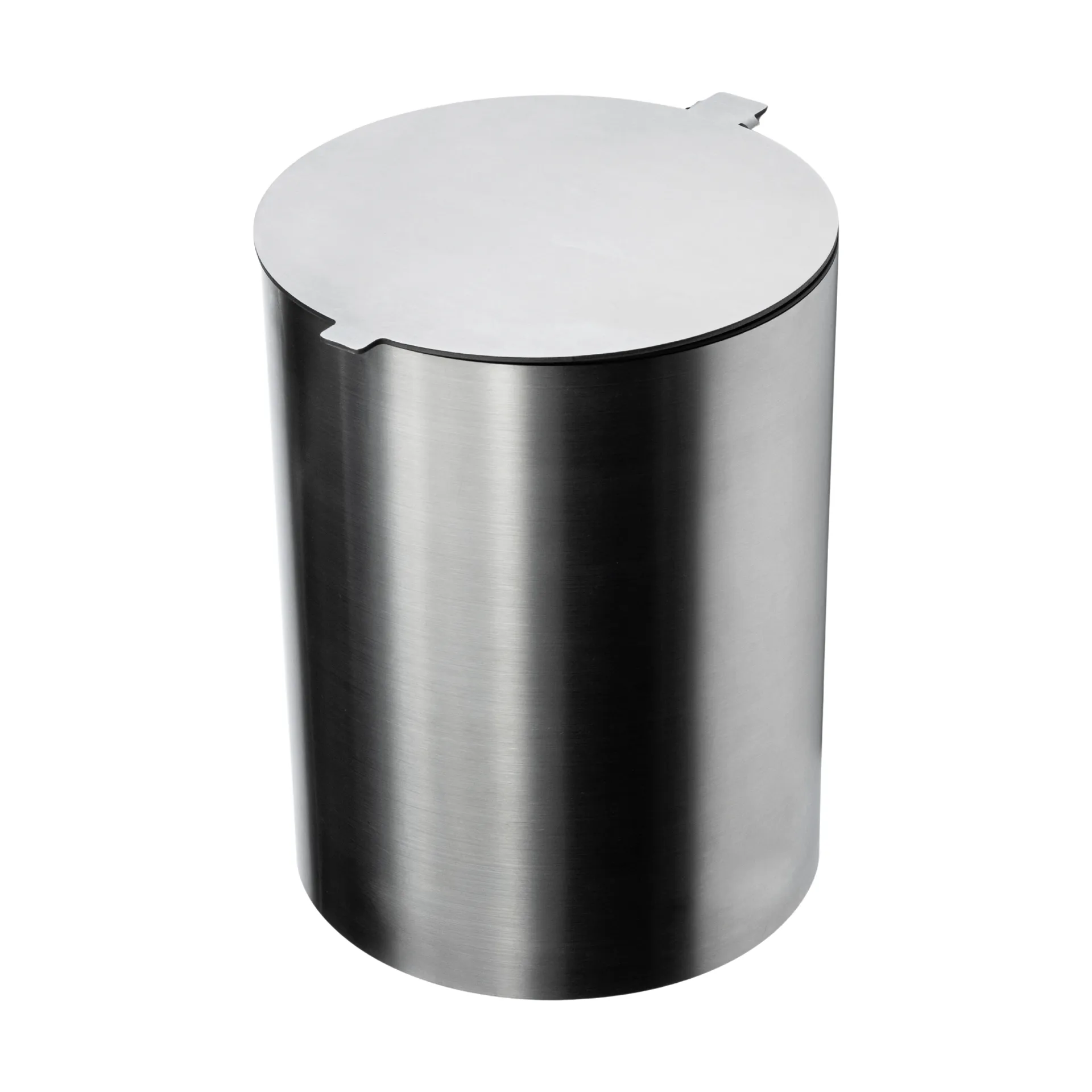 Nichba badrumspapperskorg, Brushed stainless steel Nichba