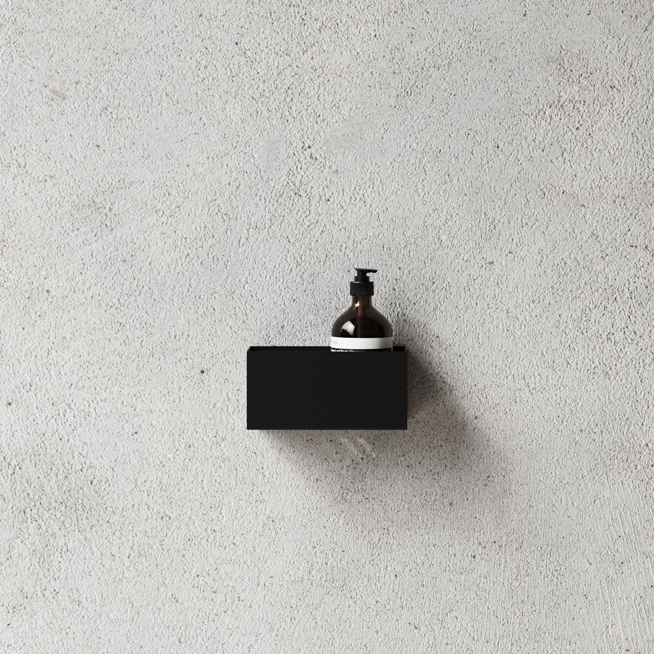 Nichba duschhylla, Black, 20 cm Nichba