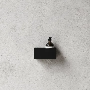 Nichba duschhylla - Black, 20 cm - Nichba
