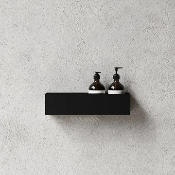 Nichba duschhylla - Black, 40 cm - Nichba