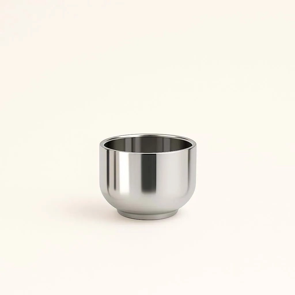 Nichba espressokopp, Stainless steel, Ø7 cm Nichba