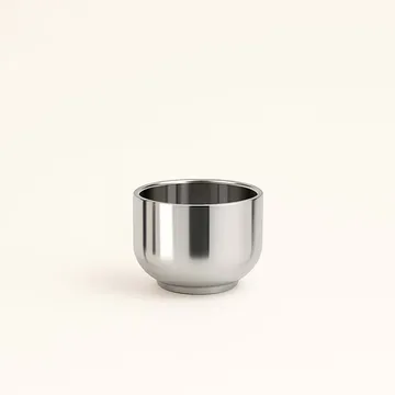 Nichba espressokopp - Stainless steel, Ø7 cm - Nichba