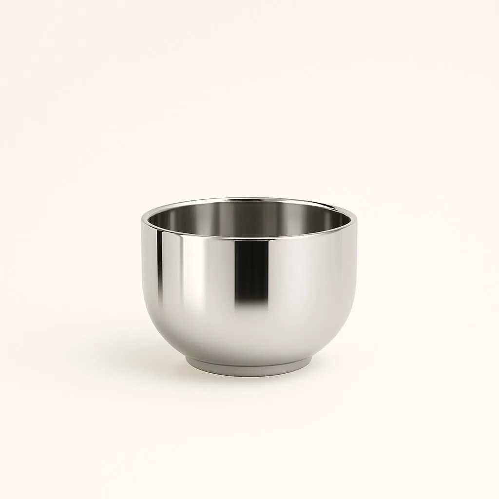 Nichba espressokopp, Stainless steel, Ø8 cm Nichba