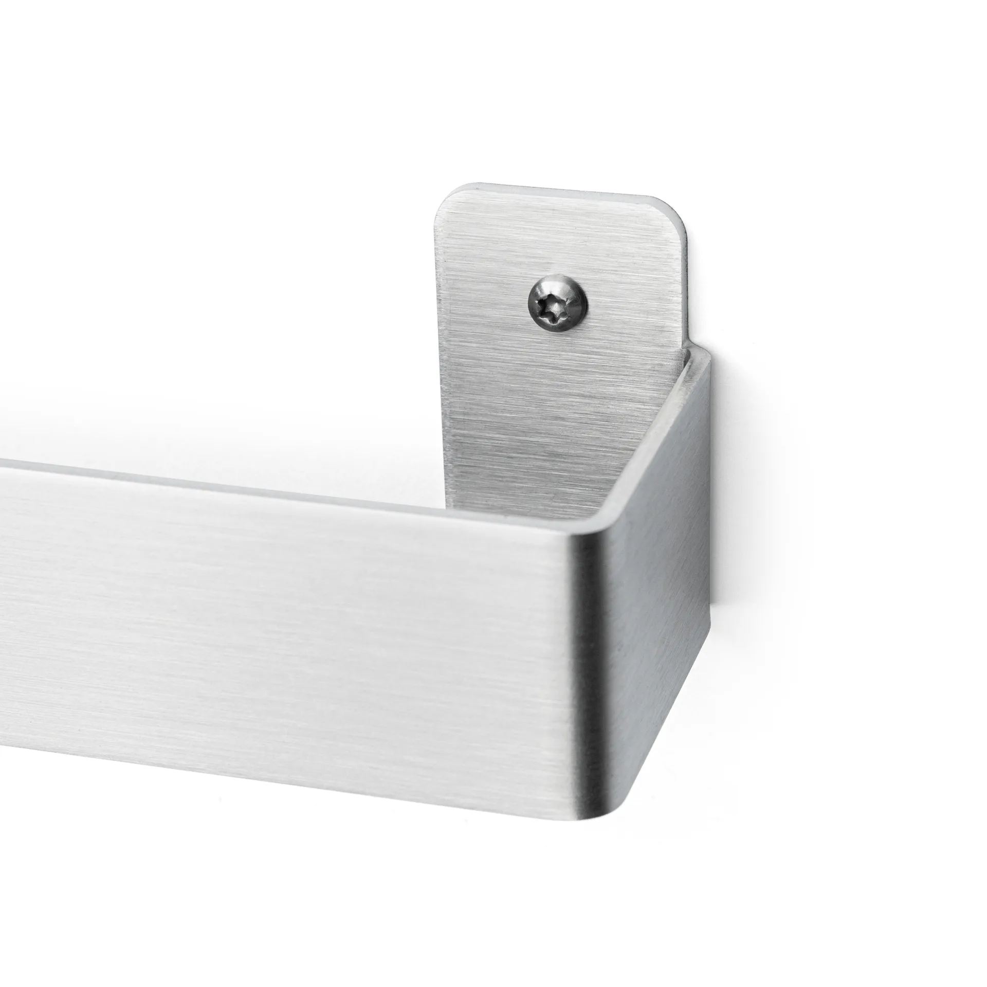 Nichba handdukshängare, Brushed stainless steel Nichba