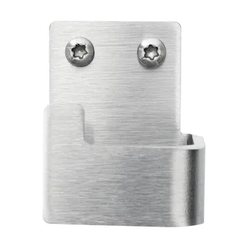 Nichba handdukskrok - Brushed stainless steel, 2-pack - Nichba