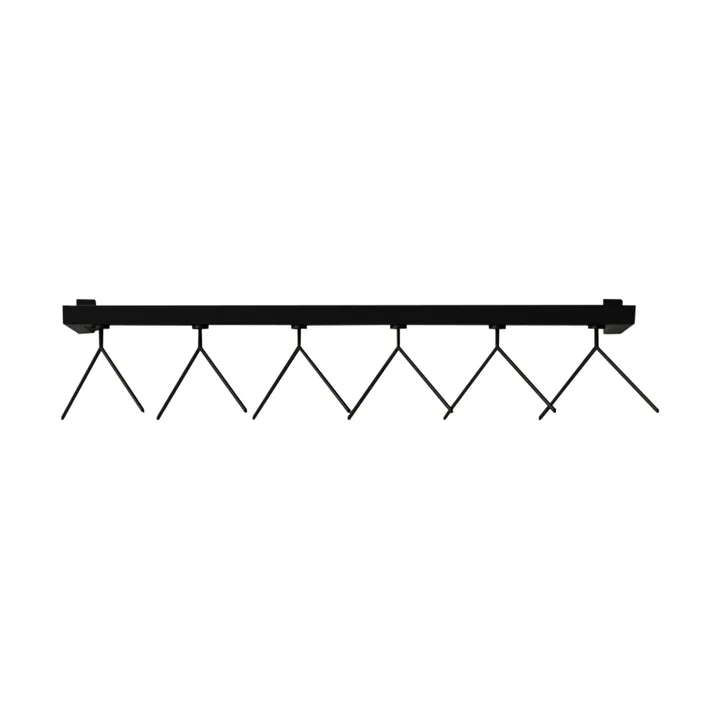 Nichba HangSys klädhängare - Black, 100 cm - Nichba