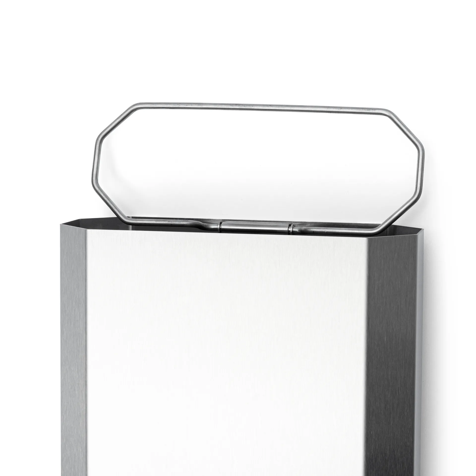 Nichba papperskorg, Brushed stainless steel, 12 L Nichba