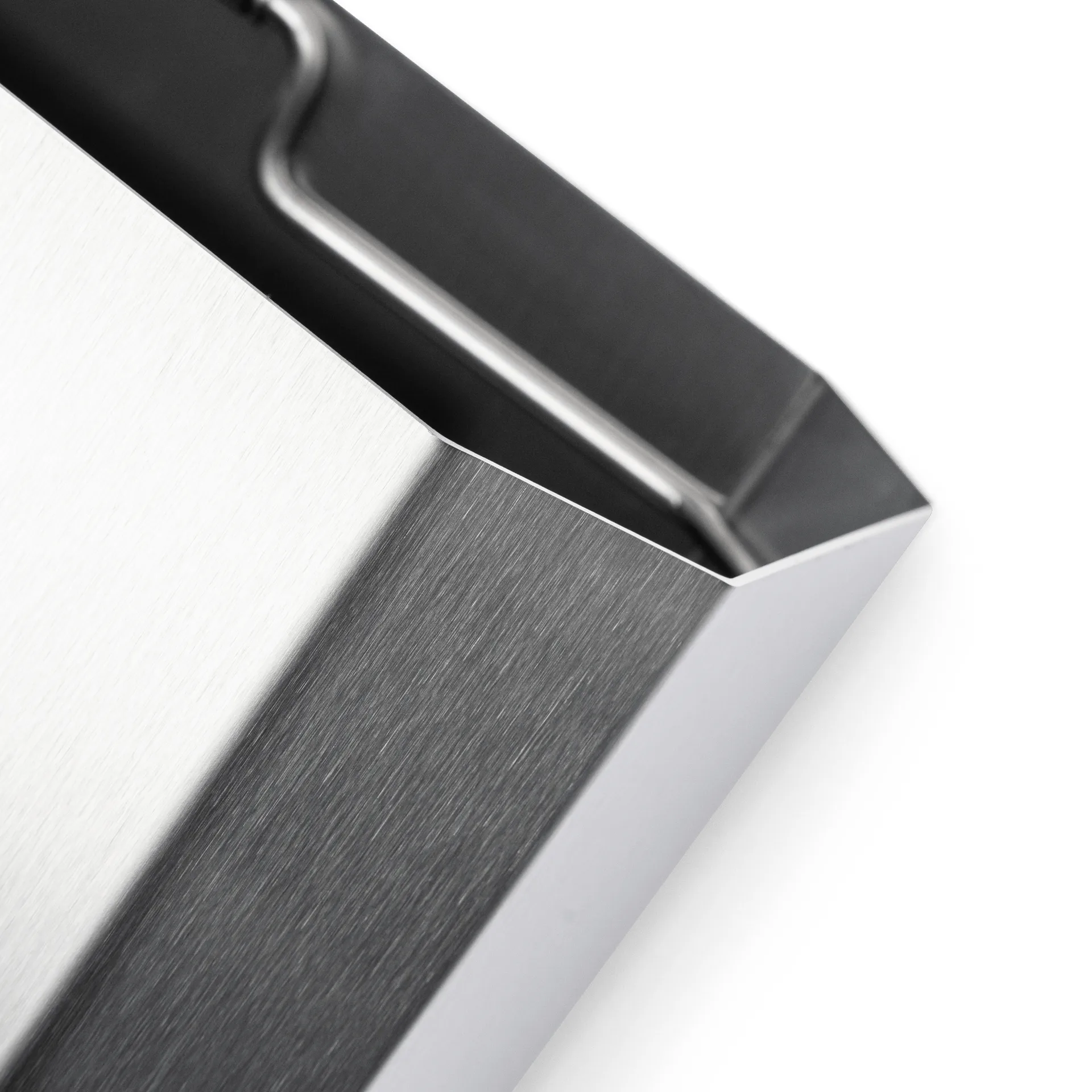 Nichba papperskorg, Brushed stainless steel, 12 L Nichba