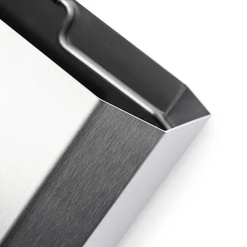 Nichba papperskorg - Brushed stainless steel, 12 L - Nichba