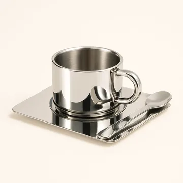 Nichba trio kopp - Stainless steel - Nichba
