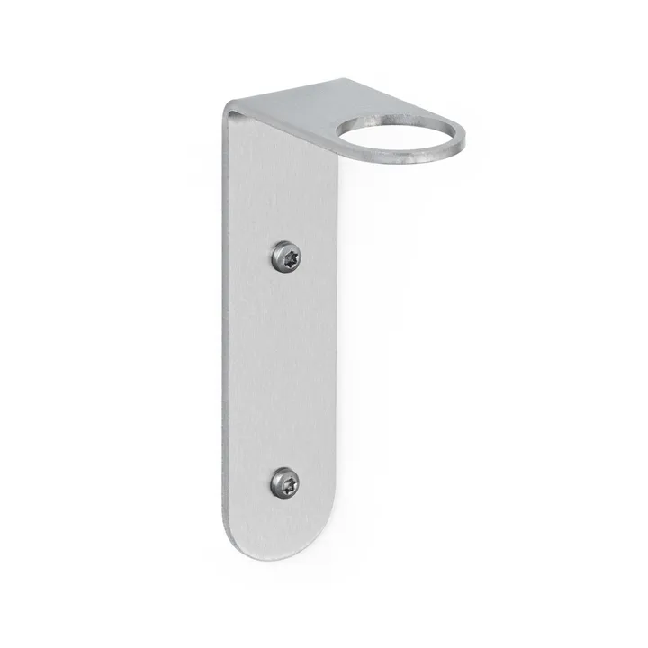 Nichba tvålhållare - Brushed stainless steel, single - Nichba
