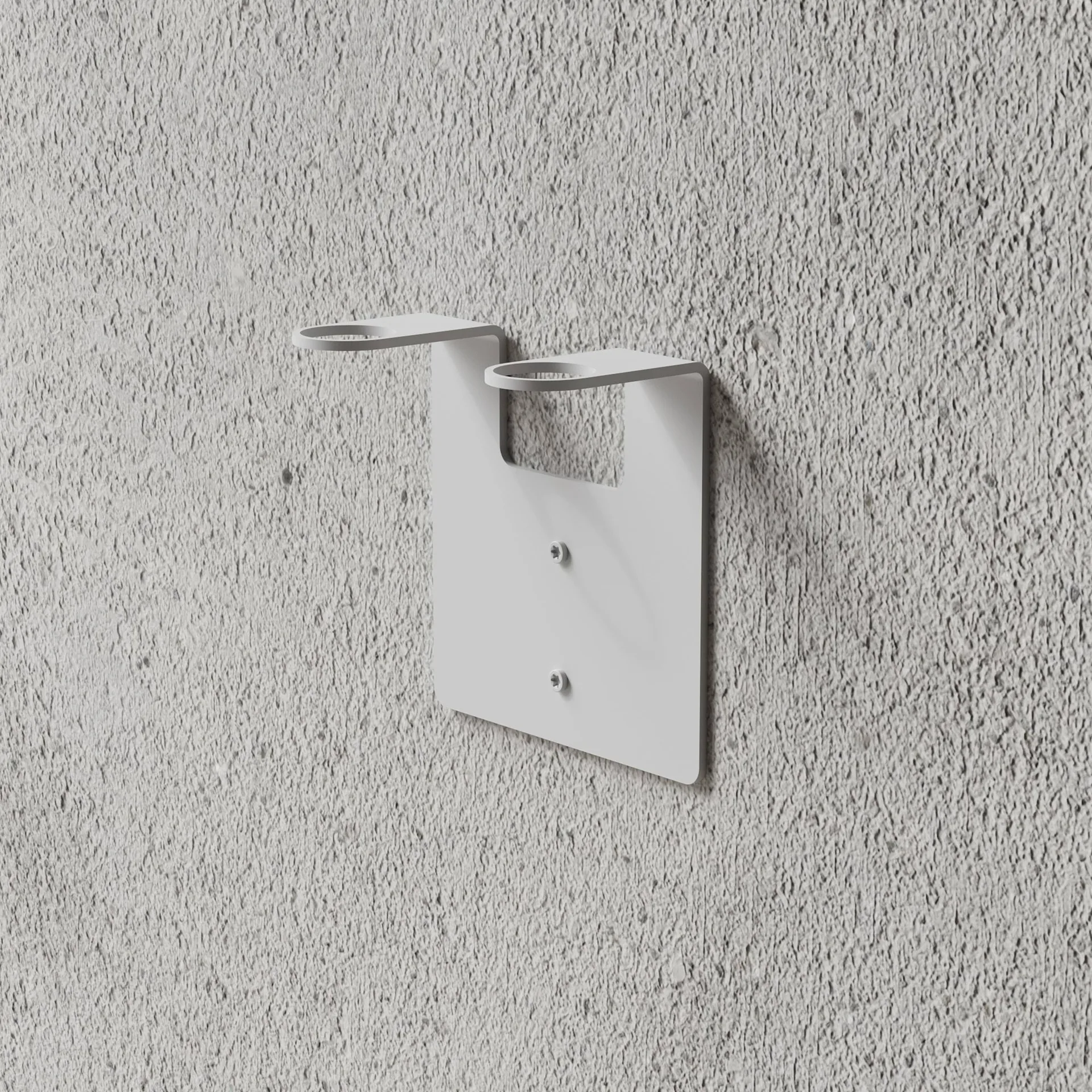 Nichba tvålhållare, White, double Nichba