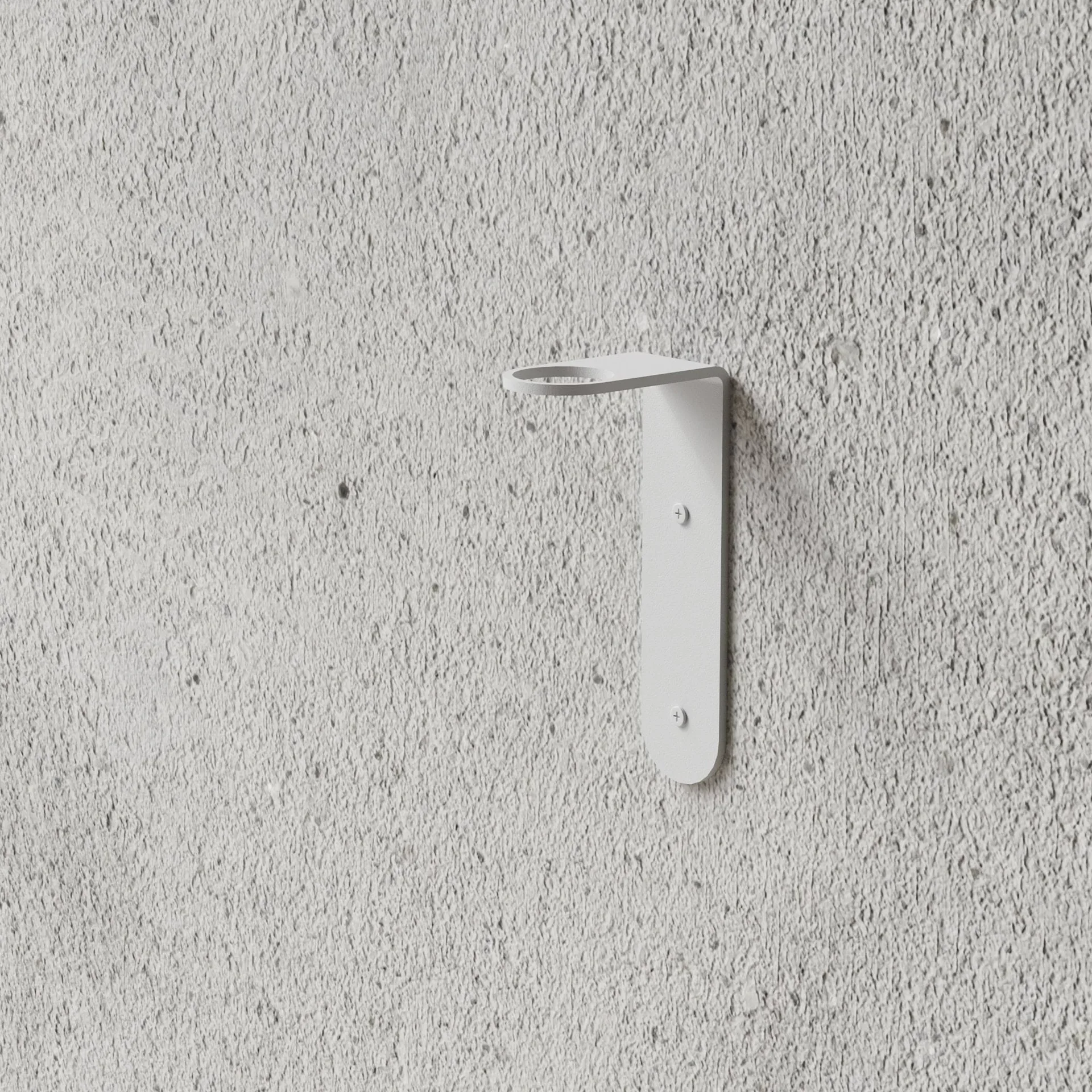 Nichba tvålhållare, White, single Nichba