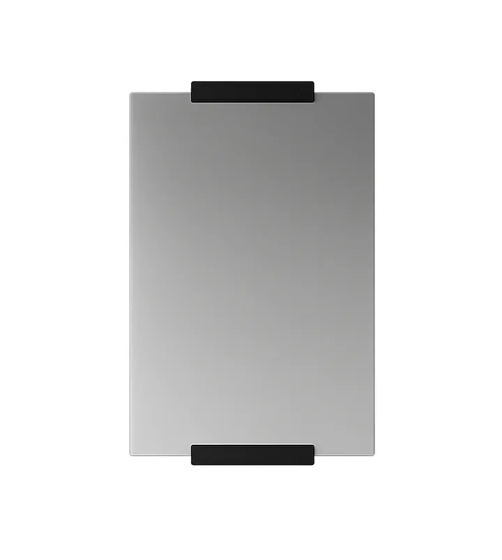 Nichba väggspegel - Black, 70x50 cm - Nichba