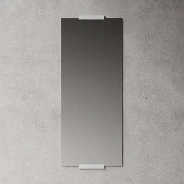 Nichba väggspegel - White, 145x60 cm - Nichba