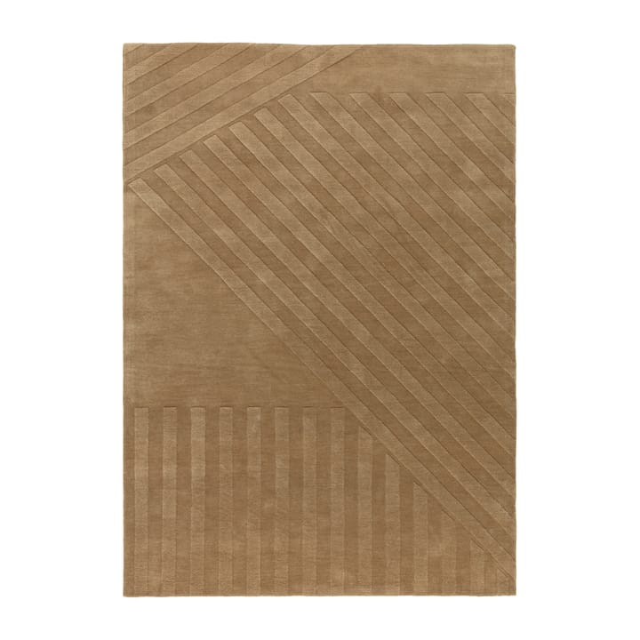 Levels ullmatta stripes beige, 170x240 cm NJRD