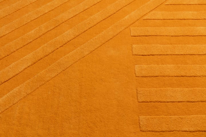 Levels ullmatta stripes gul, 200x300 cm NJRD