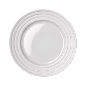 Lines assiett Ø21 cm - Vit - NJRD