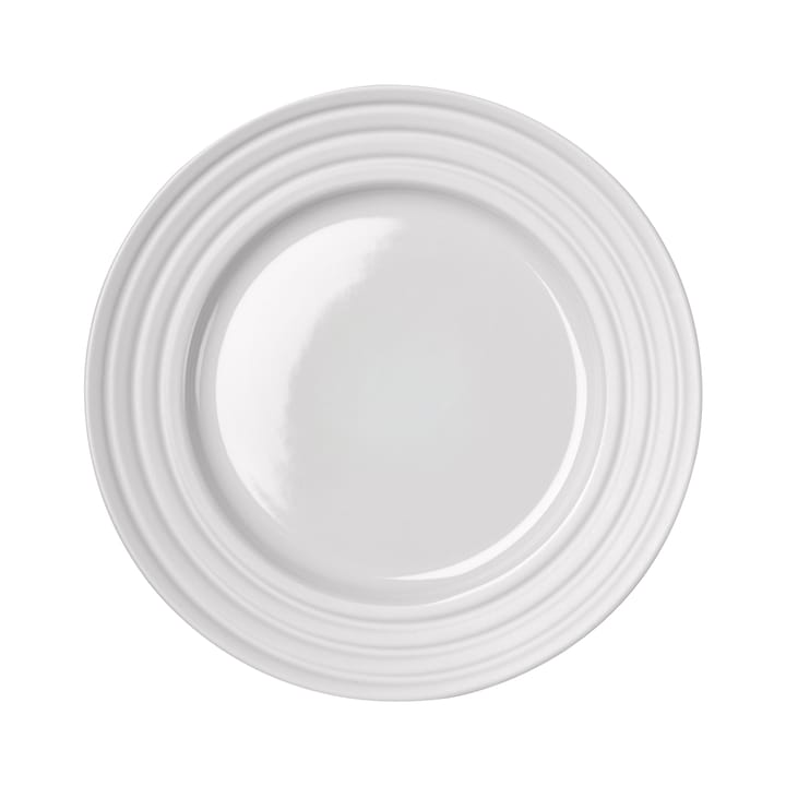 Lines assiett Ø21 cm - Vit - NJRD