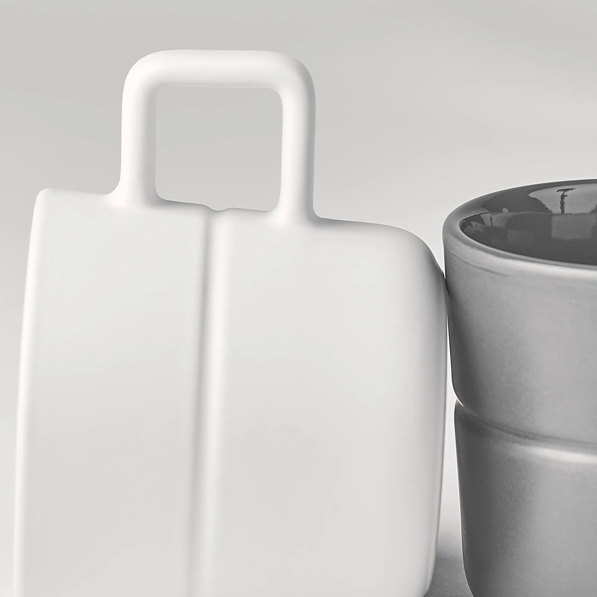 Lines mugg 30 cl 2-pack, Vit NJRD