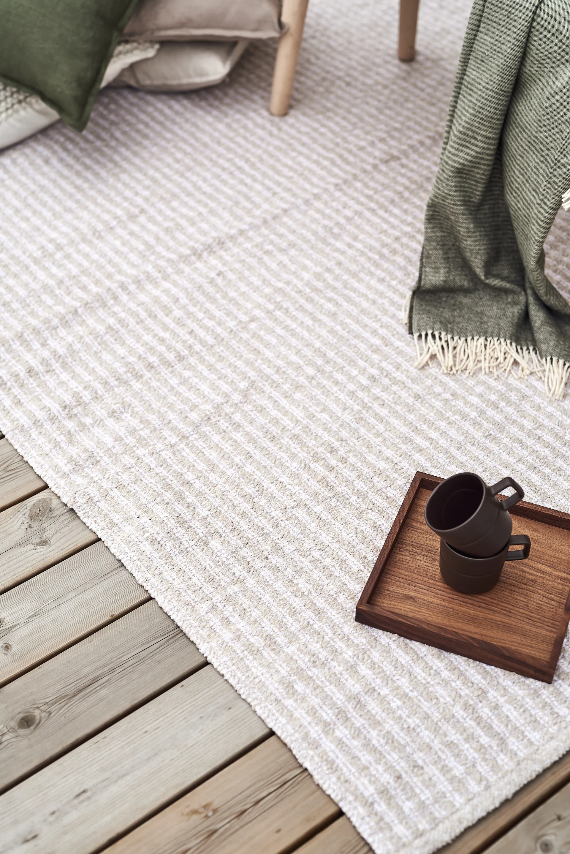 Lines mugg 50 cl 2-pack, Brun NJRD