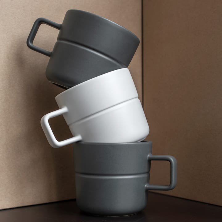 Lines mugg 50 cl, Vit NJRD
