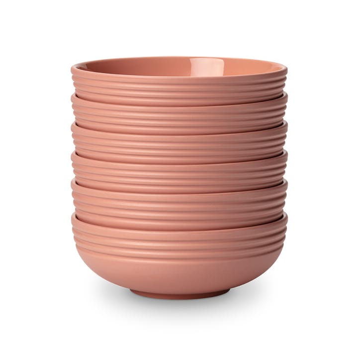 Lines skål Ø16 cm 6-pack - Rosa - NJRD