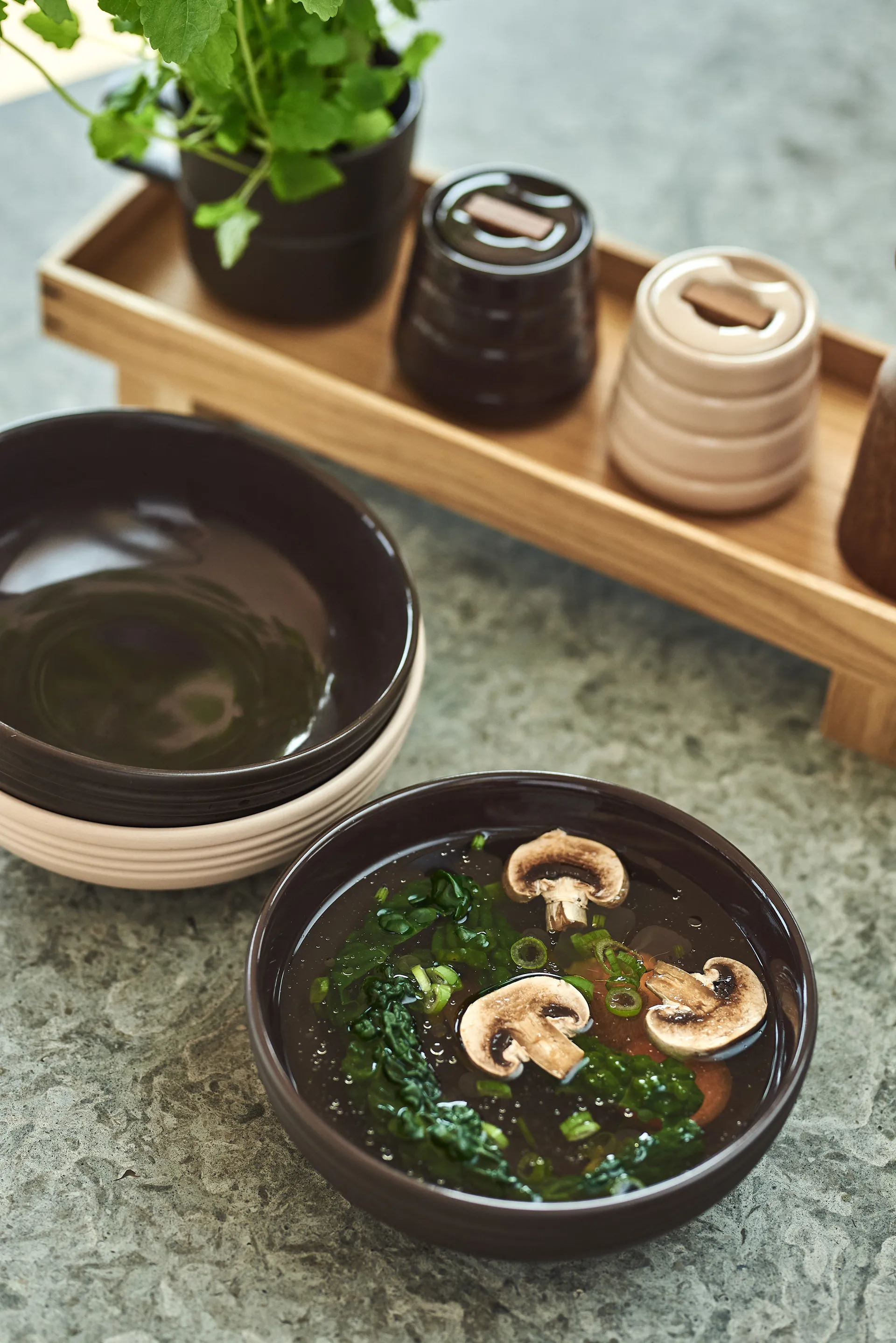 Lines sockerskål, Beige NJRD