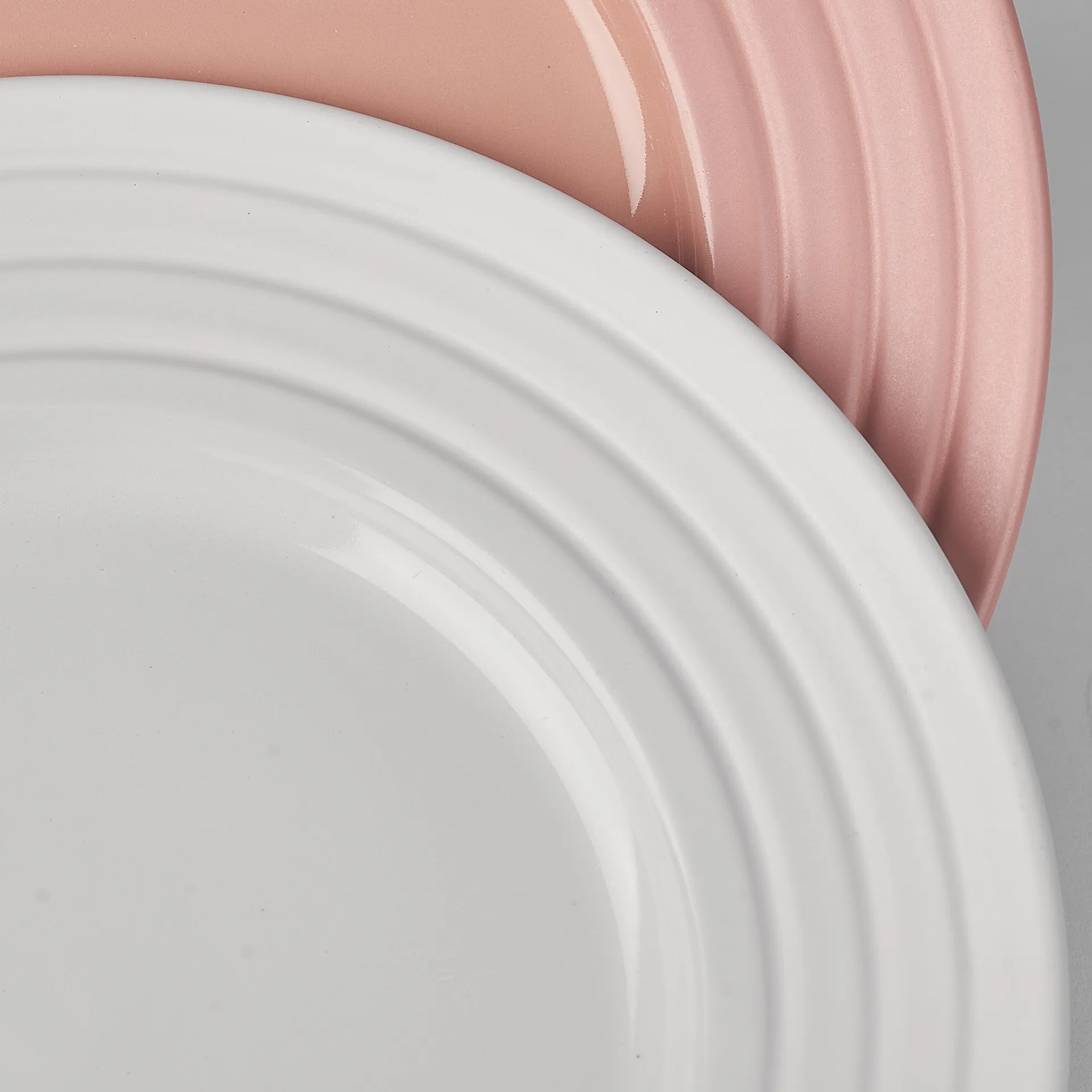 Lines tallrik Ø27 cm, Vit NJRD