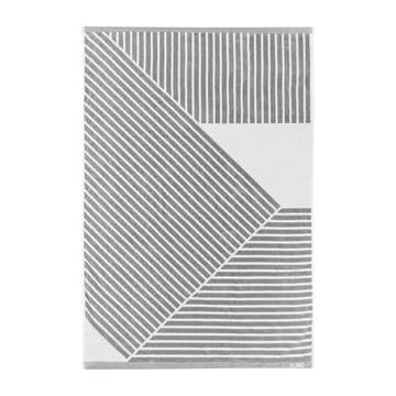 Stripes badhandduk 100x150 cm - Grå - NJRD
