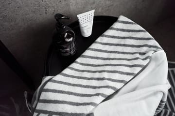 Stripes badhandduk 100x150 cm - Grå - NJRD